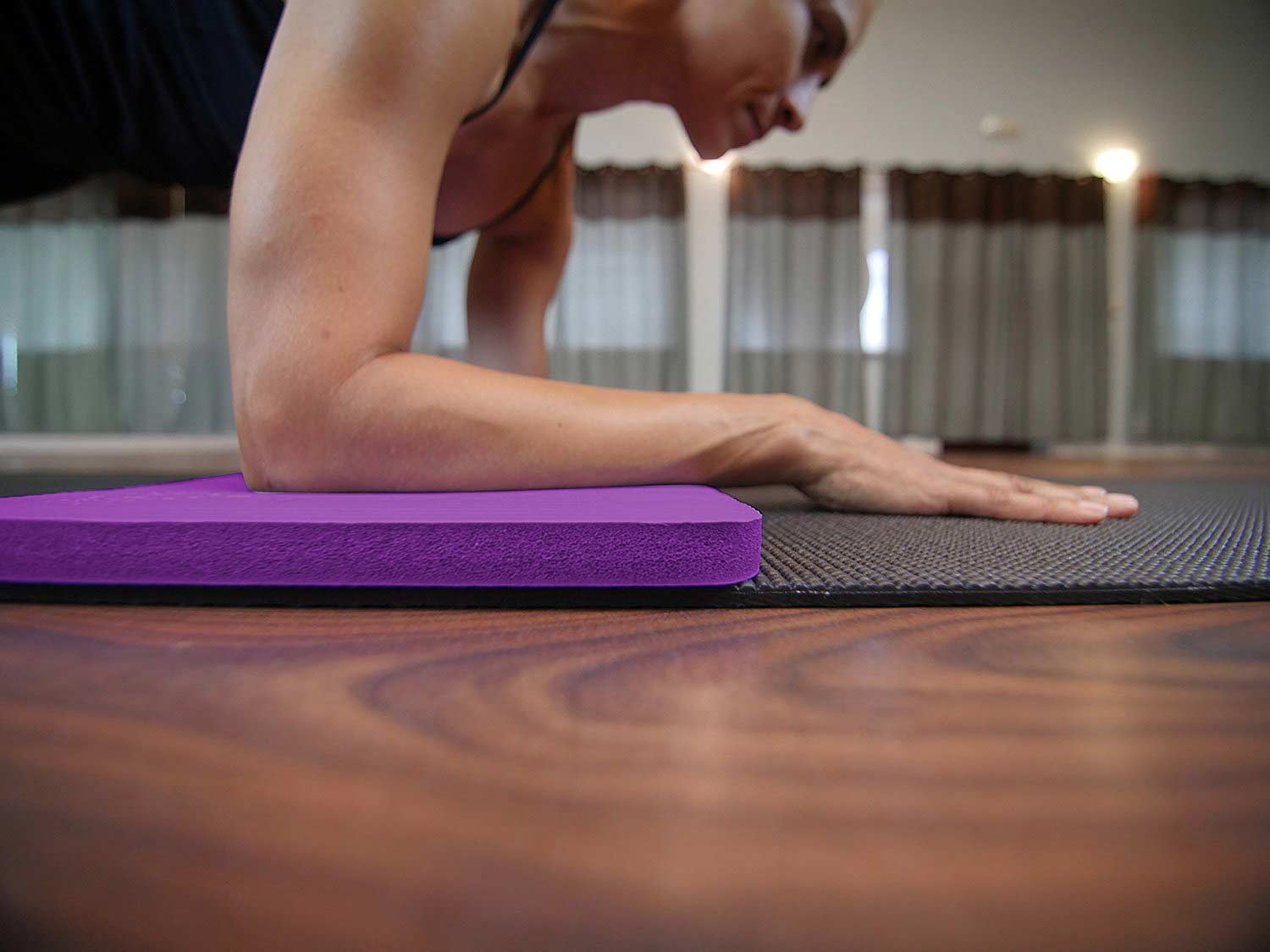 Yoga Knee Pads, Yoga Knee Pad Cushion, Yoga Pad For Knees, Hands, Wrists  And Elbows1pairpurple