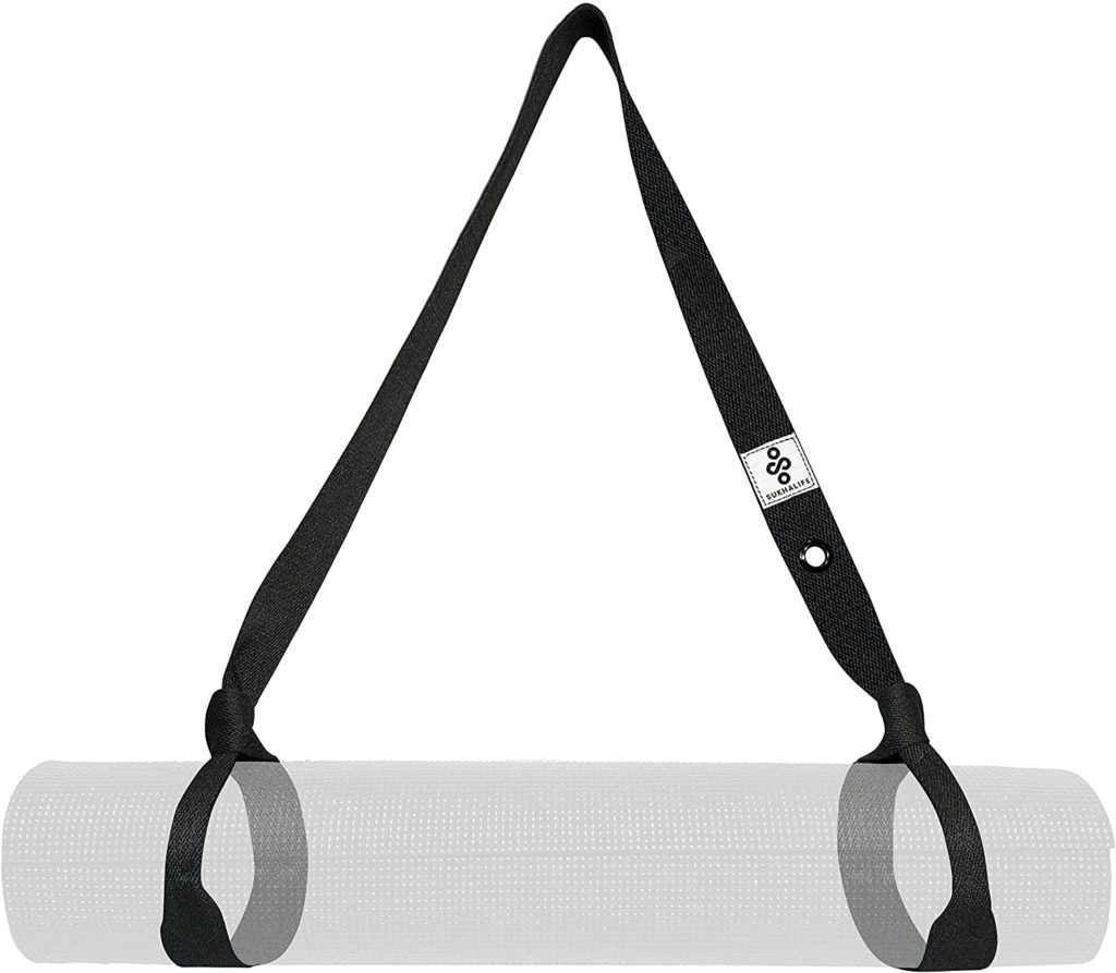 Yoga Mat Strap/Sling Adjustable Exercise Mat Strap Carrier, Unique Macaron  Style Colors, Made of Premium Polyester Cotton, Durable Delicate Texture  Strap Only (Black+White) : : Sports & Outdoors