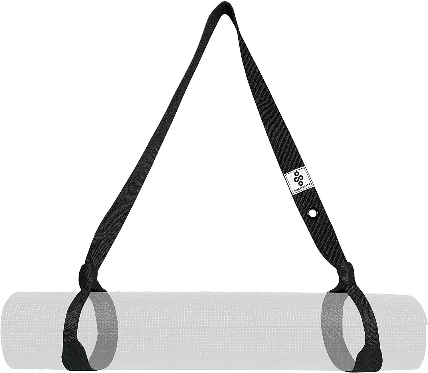 Yoga Mat Strap, Adjustable Durable Yoga Mat Carrier & Stretching Strap,  Multiple Color Choices
