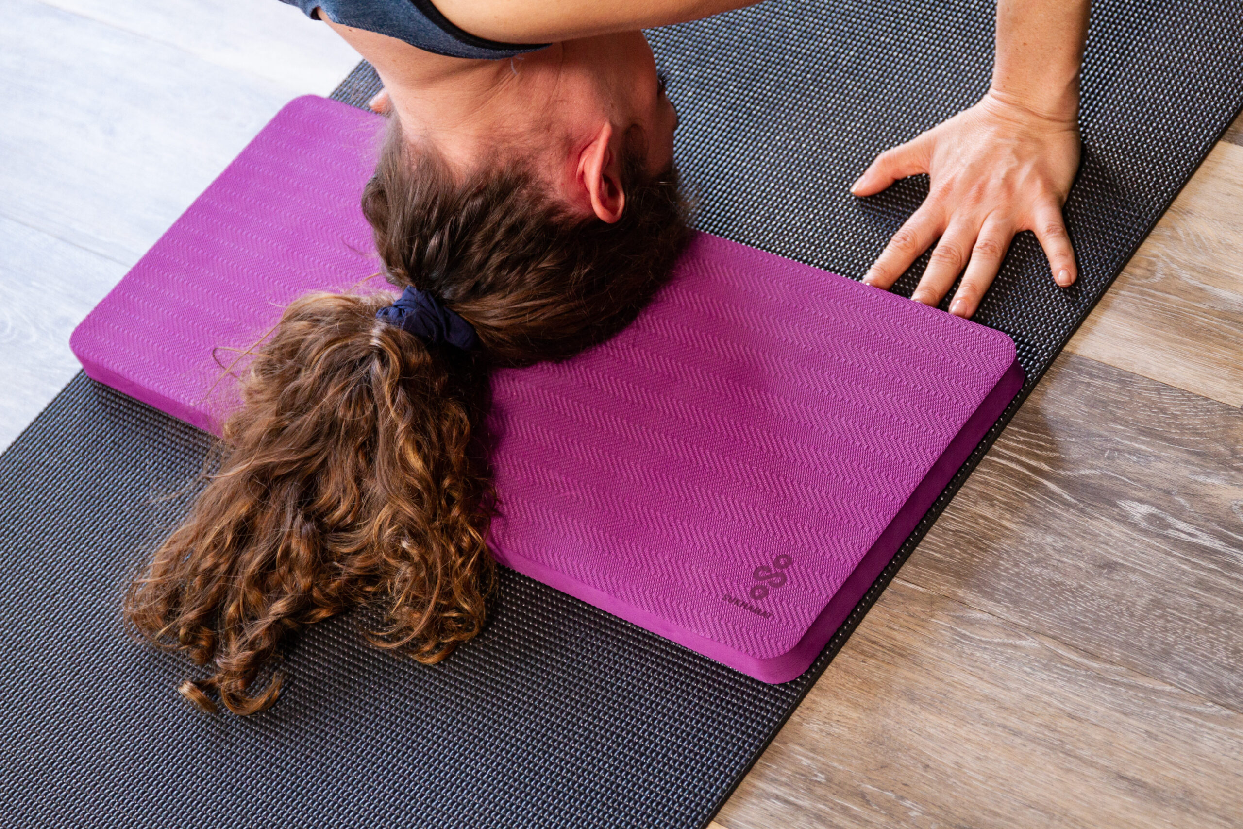 Silicone Yoga Mat, Yoga Knee Pads Full, Anti Tear, Sweat Proof